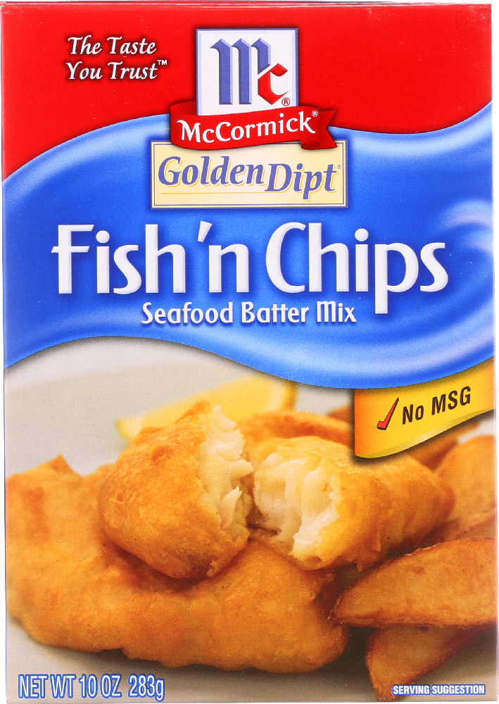 Picture of Mccormick KHLV00560012 10 oz Fish & Chip Batter Mix