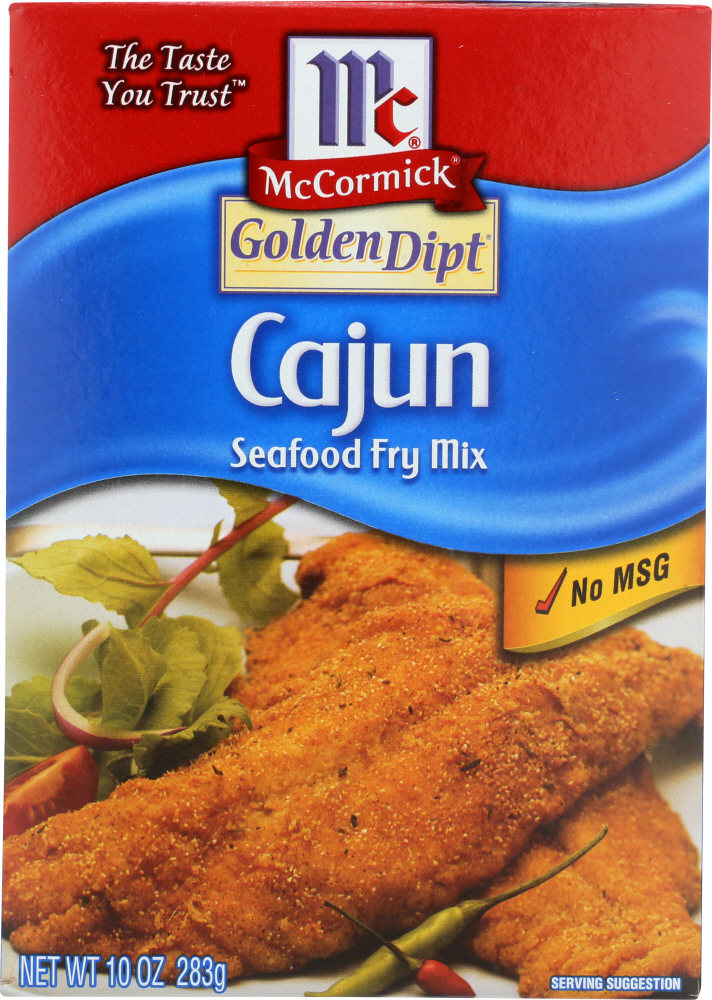 Picture of Mccormick KHLV00560014 10 oz Golden Dipt Mix Fry Fish Cajun Style