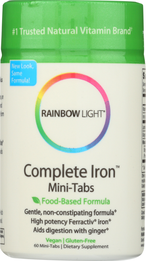 Picture of Rainbow Light KHLV01632397 Complete Iron System Tablets - 60 Capsules