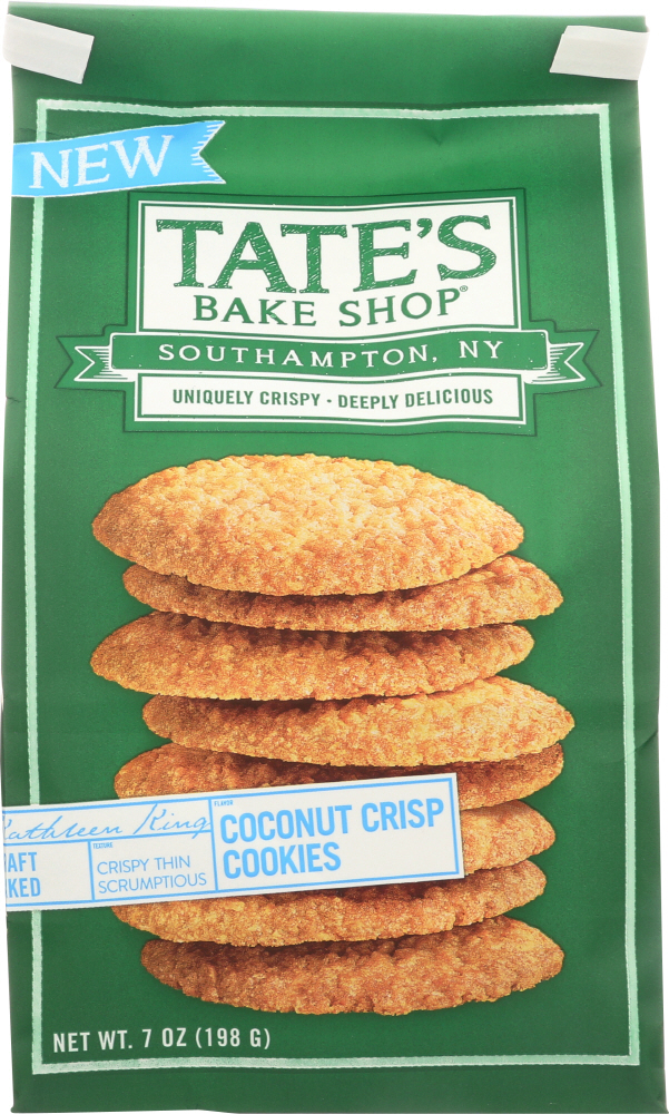Picture of Tates Bake Shop KHFM00306111 7 oz Coconut Crisp Cookies
