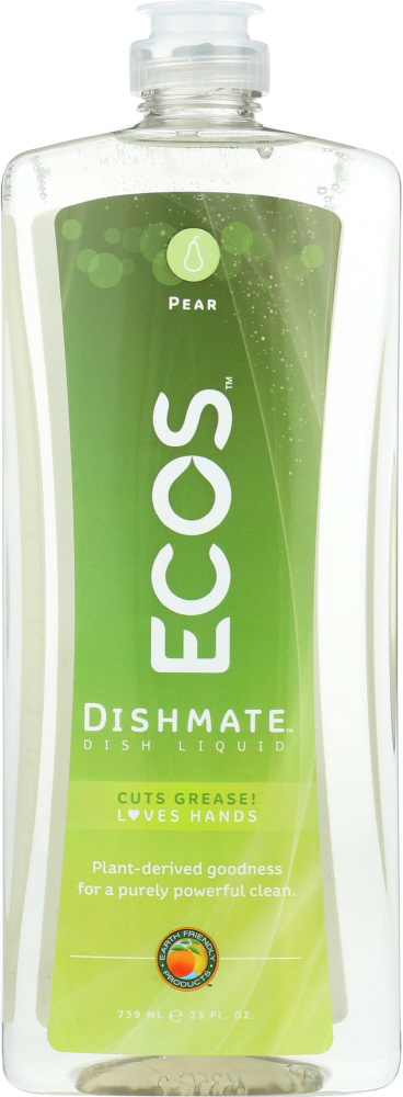 Picture of Ecos KHFM00191437 25 oz Ecos Dishmate Dish Liquid - Pear