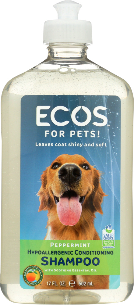 Picture of Ecos KHLV00308954 17 fl oz Peppermint Shampoo for Pets