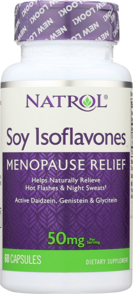 Picture of Natrol KHFM00492751 Soy Isoflavones - 60 Capsules