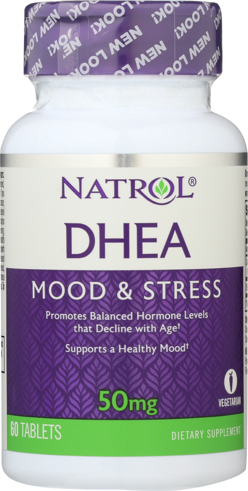 Picture of Natrol KHFM00580894 50 mg Dhea Dietary Supplement - 60 Tablets