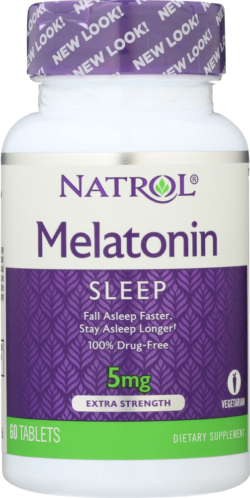 Picture of Natrol KHFM00585950 5 mg Advanced Sleep Melatonin - 60 Tablets