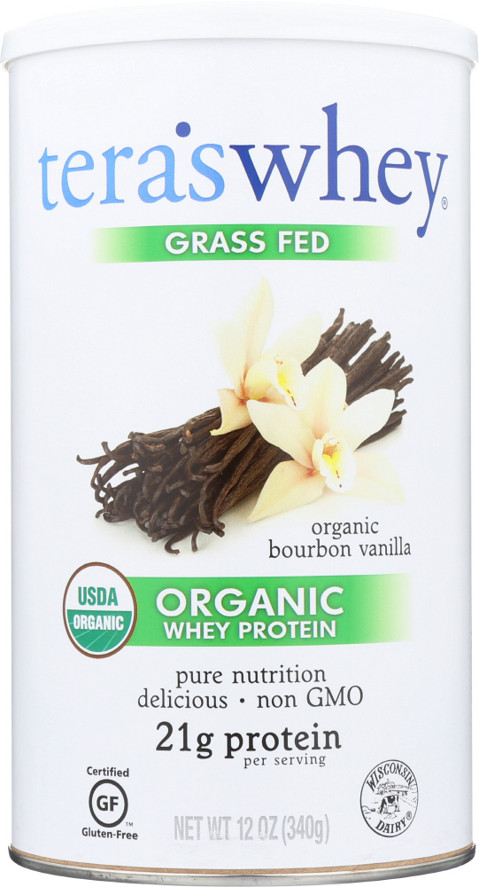 Picture of Teras KHFM00889576 12 oz Grass Fed Organic Whey Protein - Bourbon Vanilla