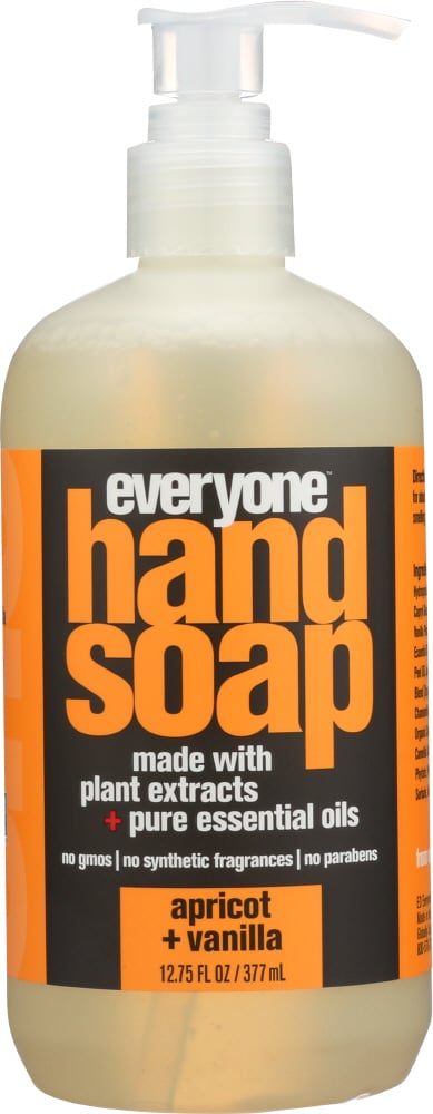 Picture of Eo Essential Oils KHFM00206466 12.75 oz Apricot Plus Vanilla Hand Soap