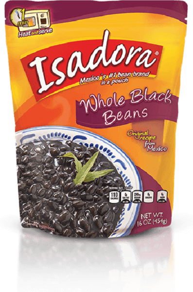 Picture of Isadora KHLV00039387 16 oz Whole Black Bean