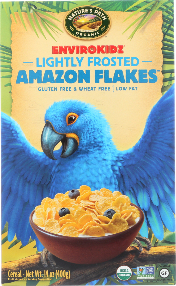 Picture of Natures Path KHFM00323238 14 oz Envirokidz Organic Amazon Frosted Flakes