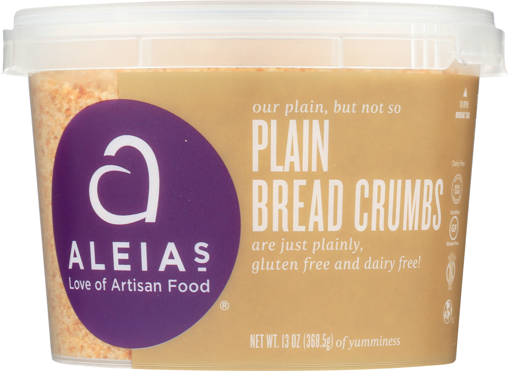 Picture of Aleias KHLV00335165 13 oz Free Bread Crumbs Plain Gluten