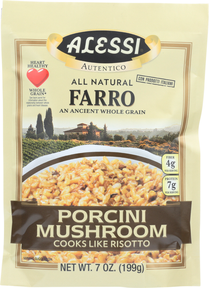 Picture of Alessi KHFM00284476 7 oz Farro Porcini Mushroom