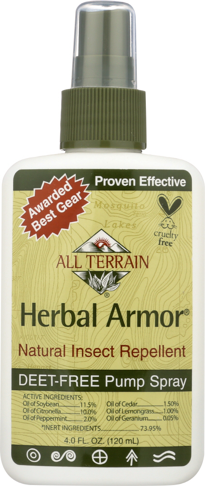 KHLV00980722 4 oz Herbal Armor Natural Insect Repellent Spray