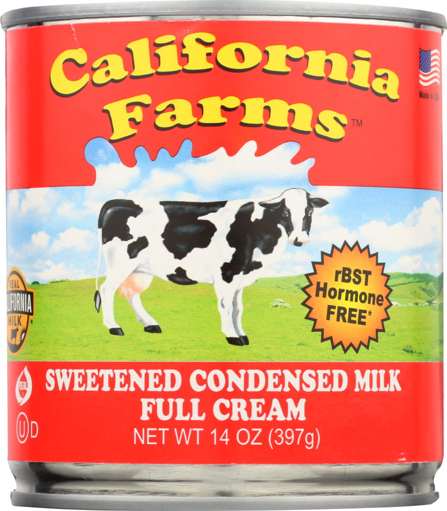 Picture of California Farms KHLV01268507 14 oz Red Can Sweetened Condensed Milk