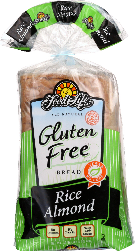 Picture of Food for Life KHFM00394072 24 oz Wheat & Gluten Free Rice Almond Bread