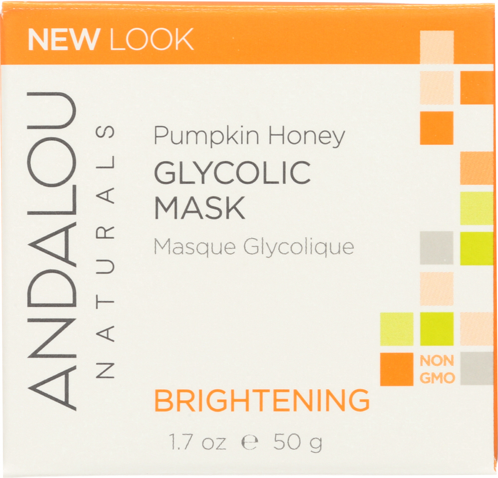 Picture of Andalou Naturals KHFM00067629 1.7 oz Pumpkin Honey Brightening Glycolic Mask