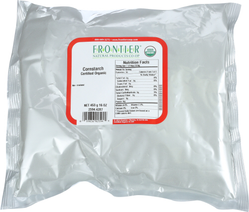 Picture of Frontier KHLV00630582 Organic Corn starch Powder - 16 oz