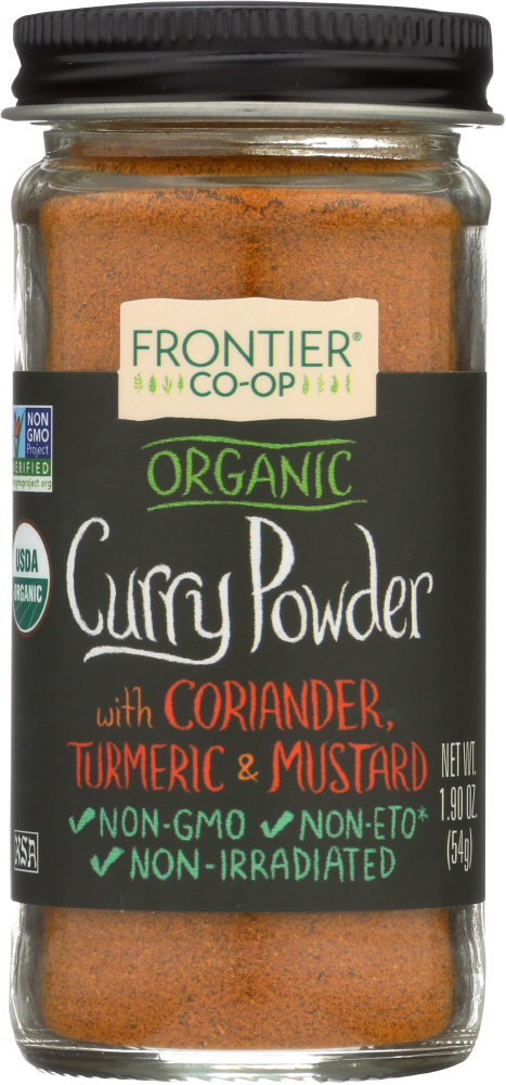 Picture of Frontier Natural Products KHLV00743906 Curry Powder Seasoning Bottle, 1.9 oz