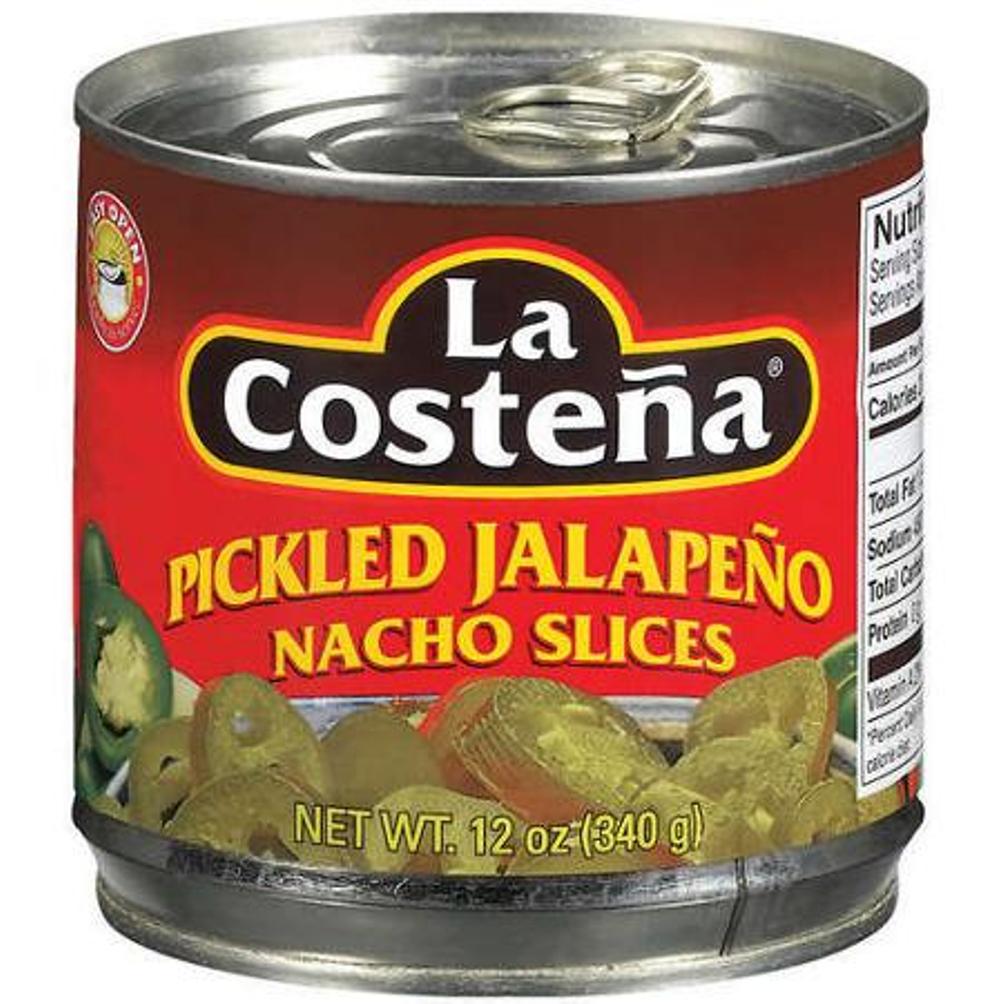 Picture of La Costena KHFM00025941 12 oz La Costena Pickled Jalapeno Nacho Slices