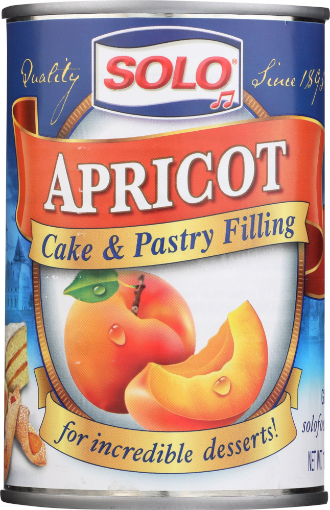 Picture of Solo KHFM00024142 Apricot Cake & Pastry Filling for Desserts - 12 oz