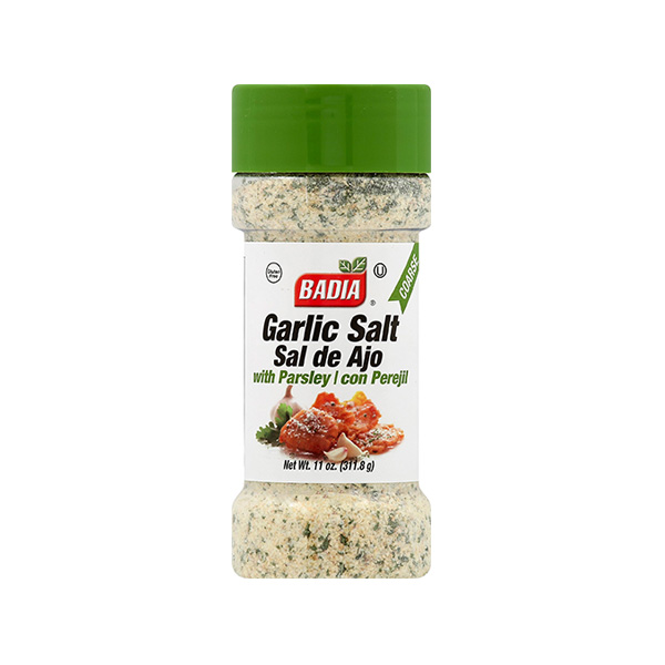 Picture of Badia KHLV00327422 Seasoning Coarse Garlic Salt & Parsley - 11 oz