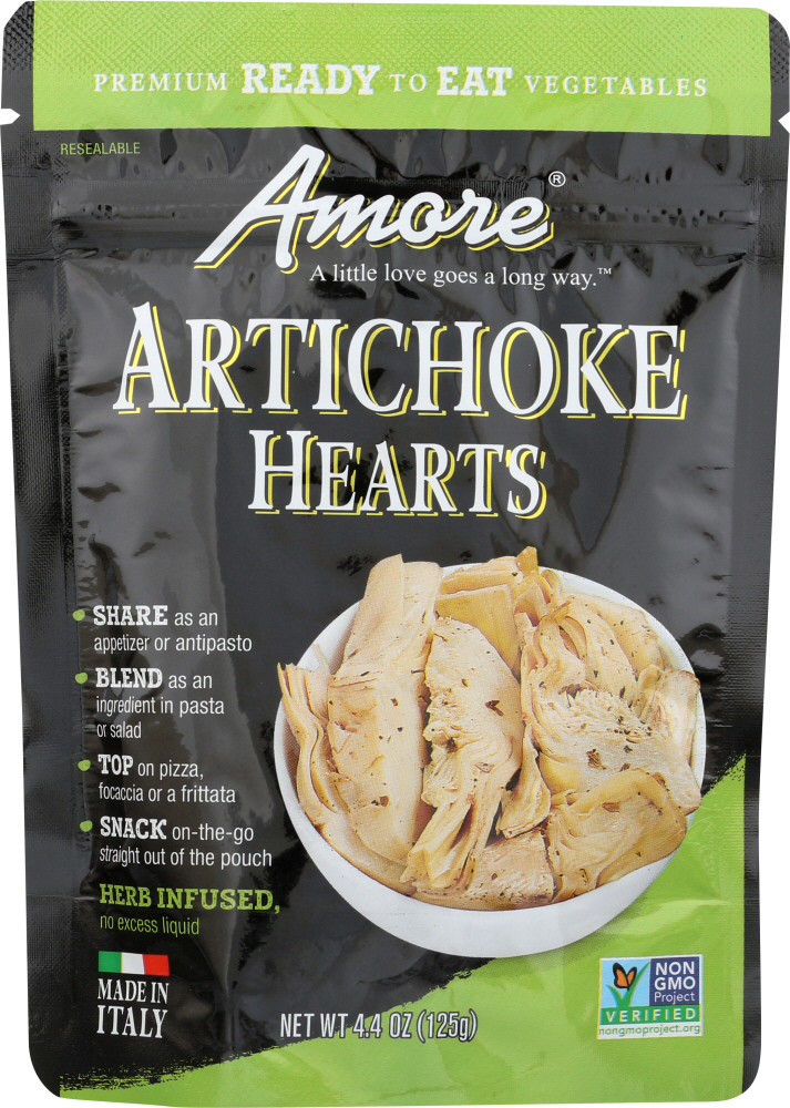 Picture of Amore KHLV00332637 4.4 oz Artichoke Hearts Snacks