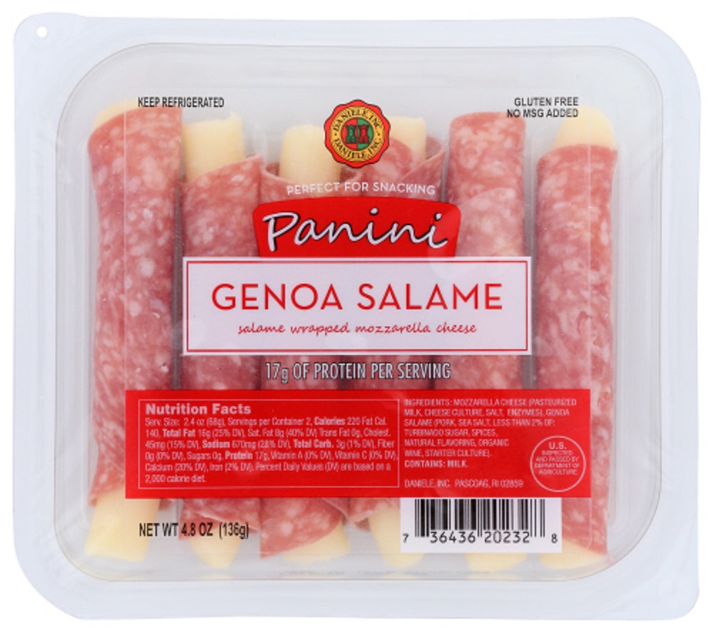 Picture of Daniele KHCH00344568 Panini Genoa Salame - 4.80 oz