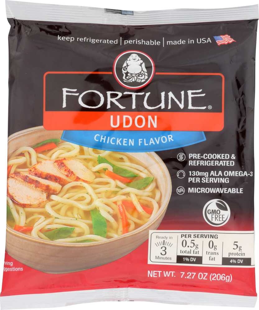 Picture of Fortune KHCH00297030 Chicken Flavor Udon - 7.27 oz