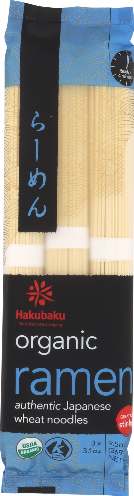 Picture of Hakubaku KHLV00073344 Organic Ramen Noodles - 9.5 oz