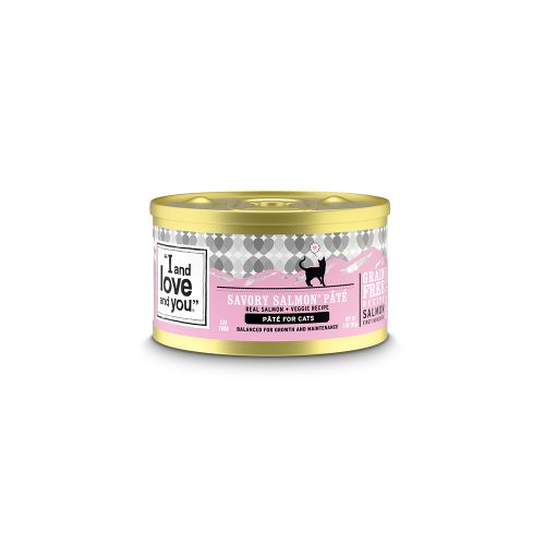 KHLV00281418 3 oz Savory Salmon Pate Can Cat Food
