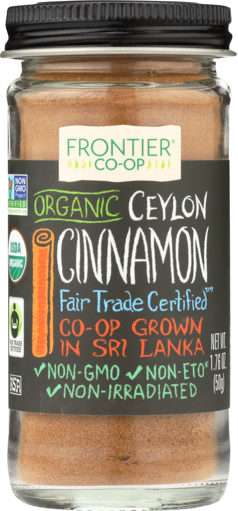 Picture of Frontier KHFM00939934 1.76 oz Organic Ground Ceylon Cinnamon