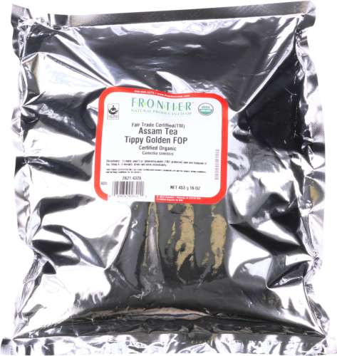 Picture of Frontier KHLV00127231 FOP Tippy Golden Organic Assam Tea - 16 oz