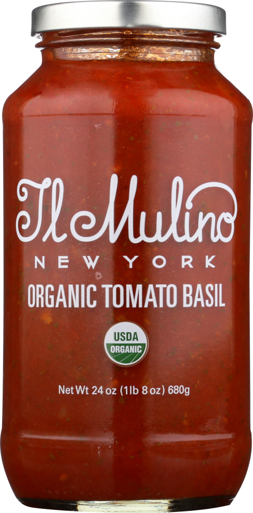 Picture of Il Mulino KHLV00326467 Organic Tomato Basil Sauce - 24 fl oz