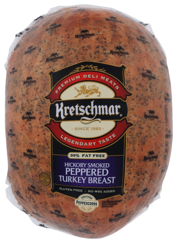 Picture of Kretschmar KHFM00304000 Hickory Smoked Peppered Turkey Breast - 16.65 lbs