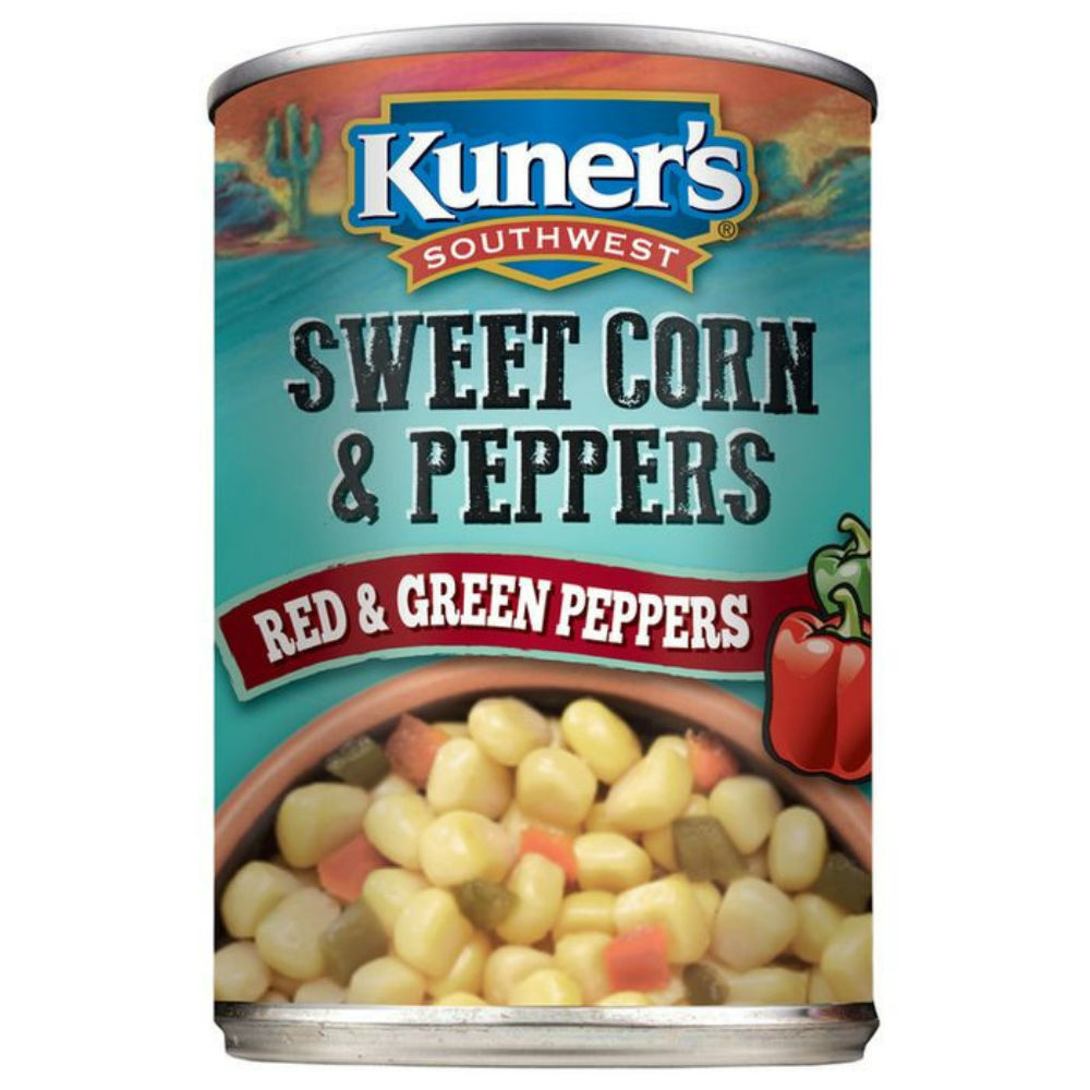 Picture of Kuners KHFM00291670 Southwestern Corn N Peppers with Extra Crispy Corn - 15 oz