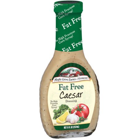 Picture of Maple Grove Farms of Vermont KHLV00302166 8 oz Fat Free Caesar Dressing
