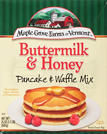 Picture of Maple Grove Farms of Vermont KHLV00926741 24 oz Buttermilk Honey Pancake Mix