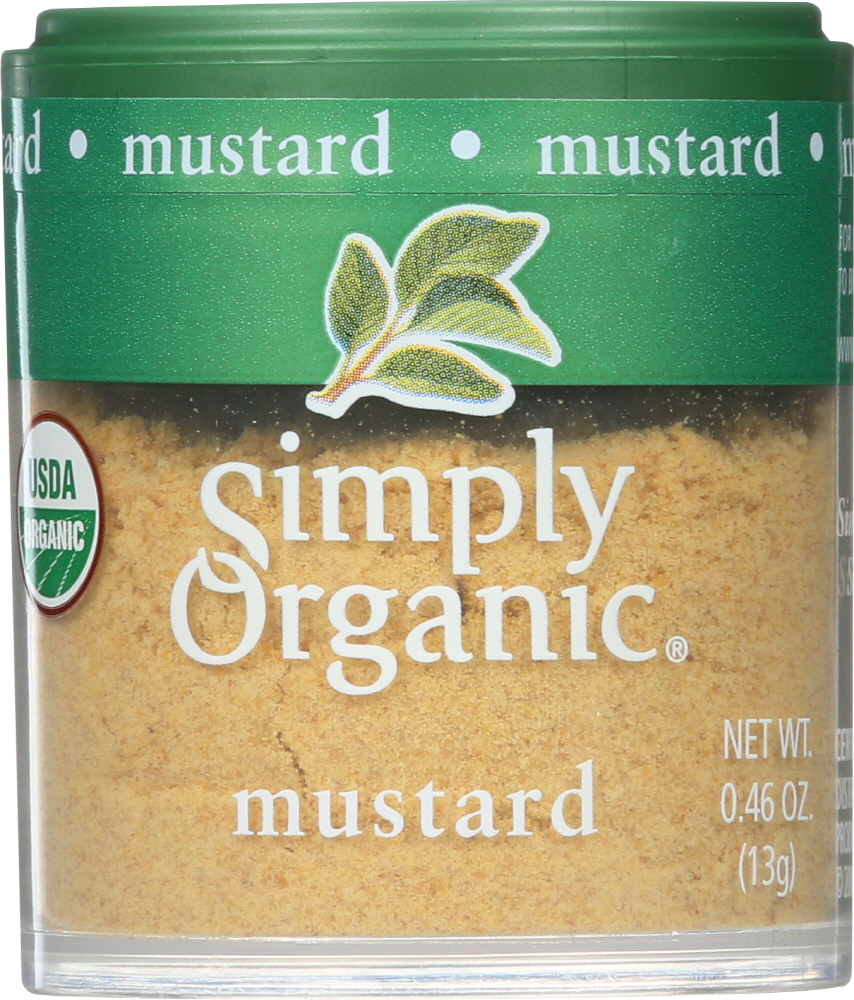 Picture of Simply Organic KHLV00456962 0.46 oz Mini Ground Organic Mustard Seed