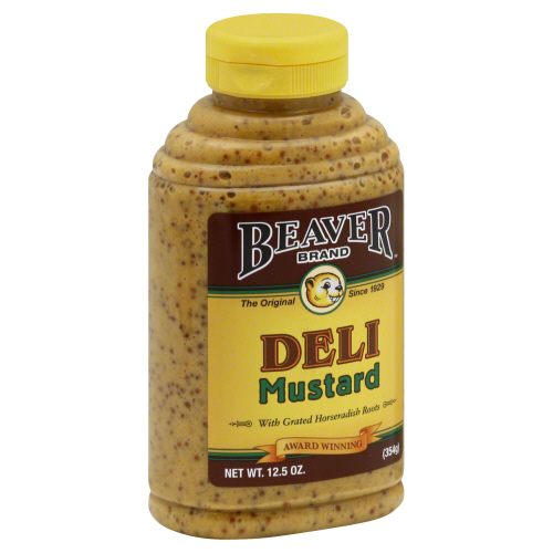 Picture of Beaver KHLV00018556 12.5 oz Deli Mustard Squeeze Bottle