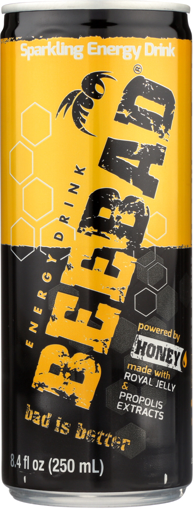 Picture of Beebad KHLV00299778 Sparkling Energy Drink, 8.4 oz