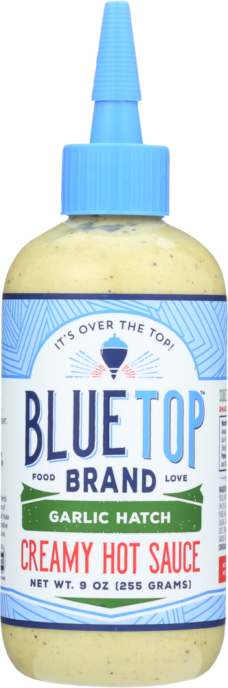 Picture of Blue Top Brand KHFM00286059 9 oz Creamy Hot Sauce Garlic Hatch