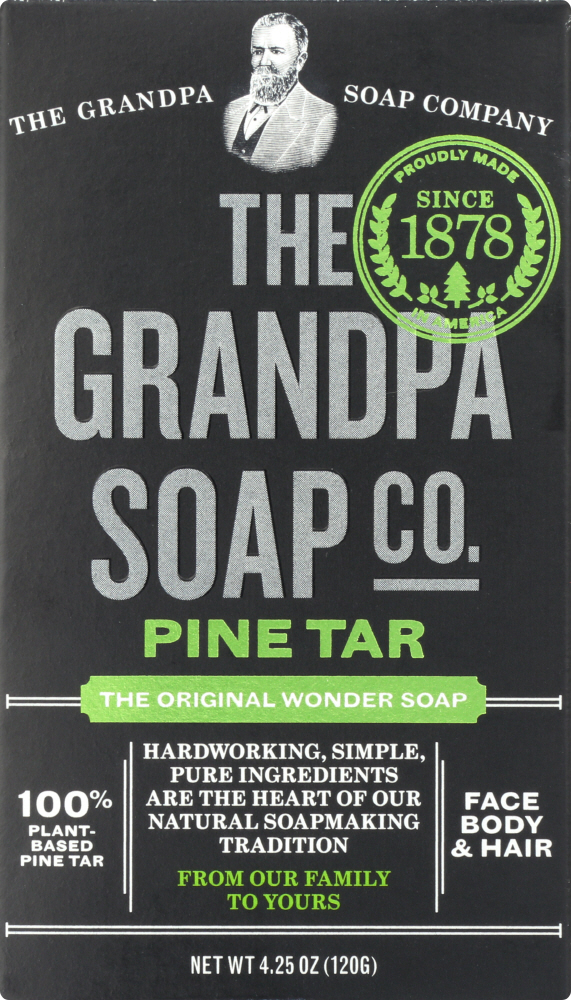 Picture of The Grandpa Soap KHFM00007998 4.25 oz Wonder Pine Tar Soap