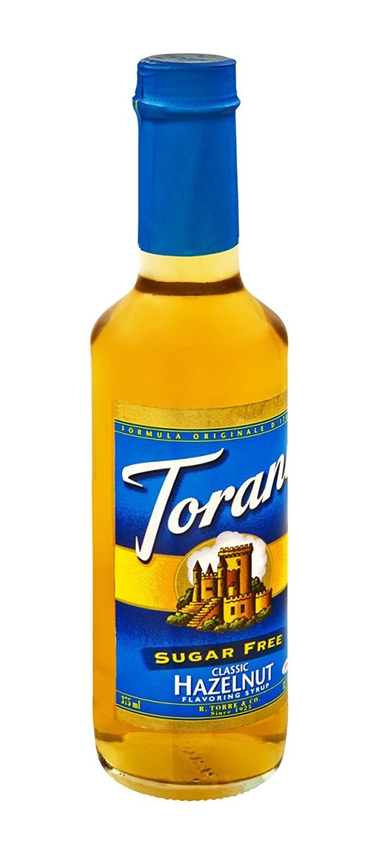 Picture of Torani KHFM00017975 Sugar Free Classic Hazelnut Flavoring Syrup - 12.7 oz
