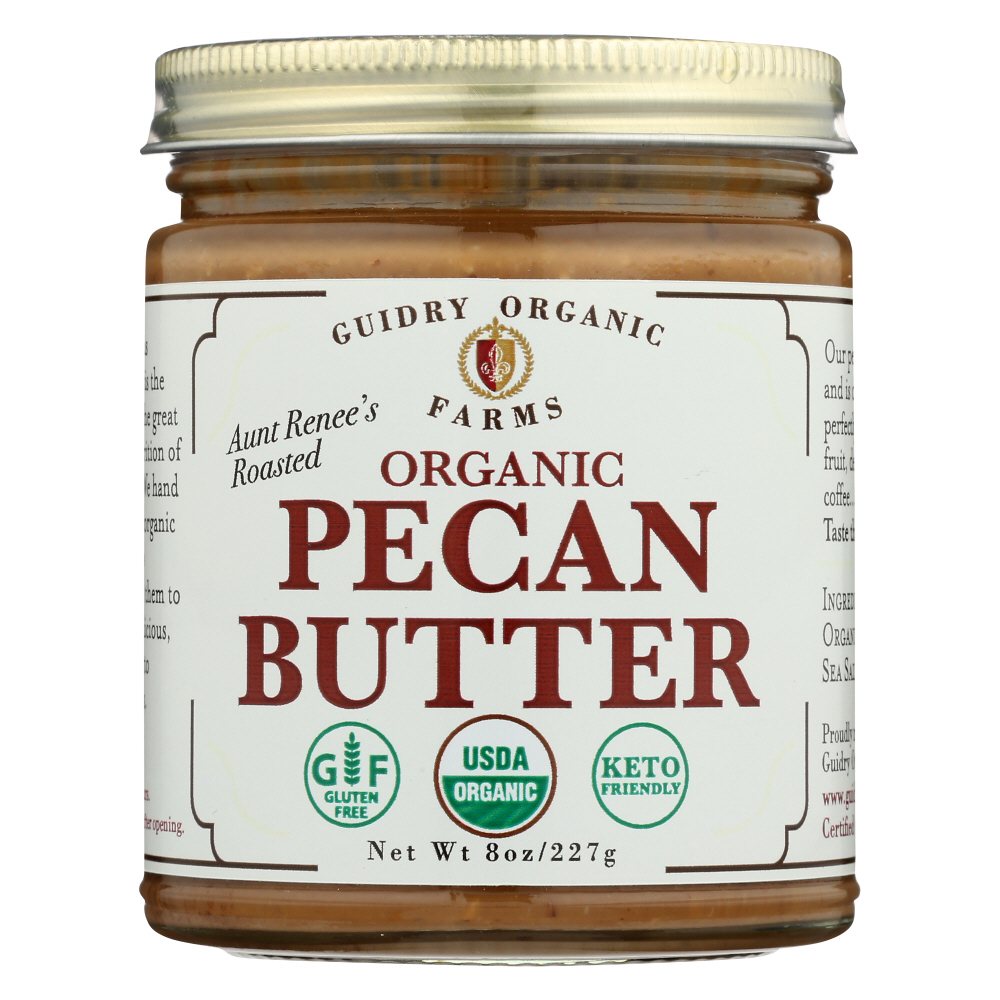 Picture of Guidry Organic Farms KHCH00349181 8 oz Organic Pecan Butter