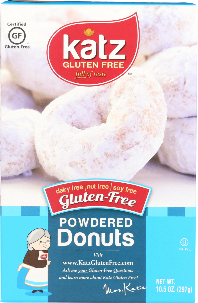 Picture of Katz KHFM00279554 10.5 oz Gluten Free Powdered Donuts