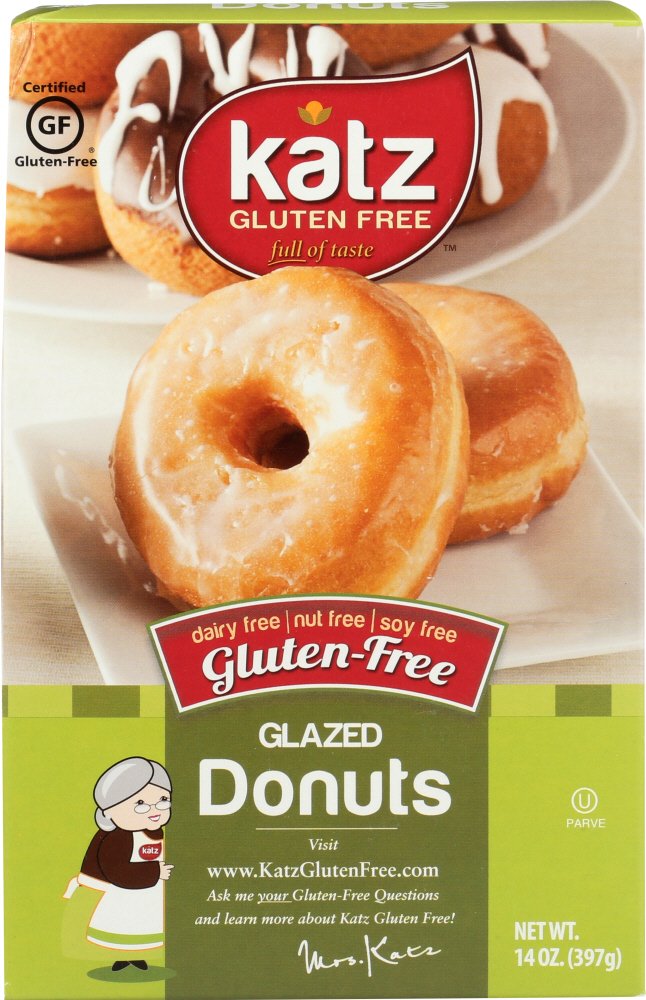 Picture of Katz KHFM00279570 14 oz Gluten Free Glazed Donuts
