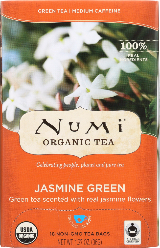 Picture of Numi KHLV00675744 Organic Jasmine Green Tea - 18 Bags
