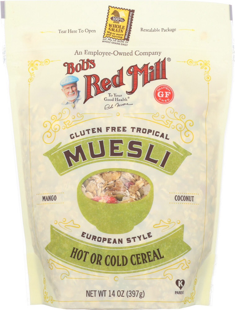 Picture of Bobs Red Mill KHLV00293329 14 oz Gluten Free Tropical Muesli Foods