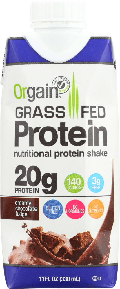 Picture of Orgain KHFM00277364 11 oz Whey Protein Chocolate Fudge Shake