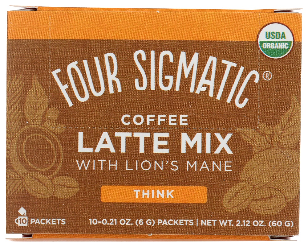 Picture of Four Sigmatic KHLV00349254 2.12 oz Latte Mix Coffee with Lions Mane