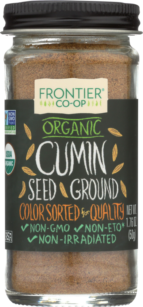 Picture of Frontier KHLV00743781 1.76 oz Organic Cumin Seed Ground Bottle